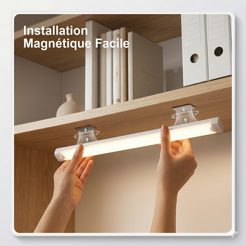Barre LED Intelligente LUMIA™ - Éclairage Automatique & Sans Fil